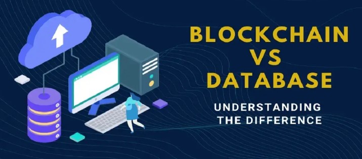 blockchain different from traditional database models